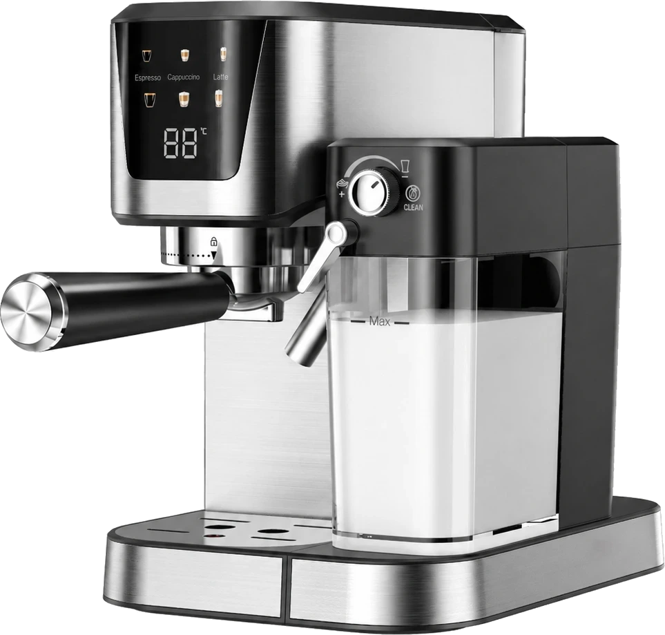 اسپرسوساز وستا با مخزن شیر مجزا